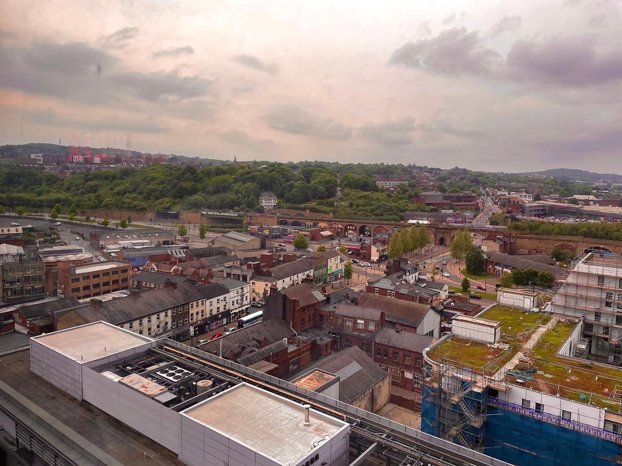 Penthouse Gem, Central, Scenic Views, Stylish, Modern, City Centre 2Br Sheffield Buitenkant foto